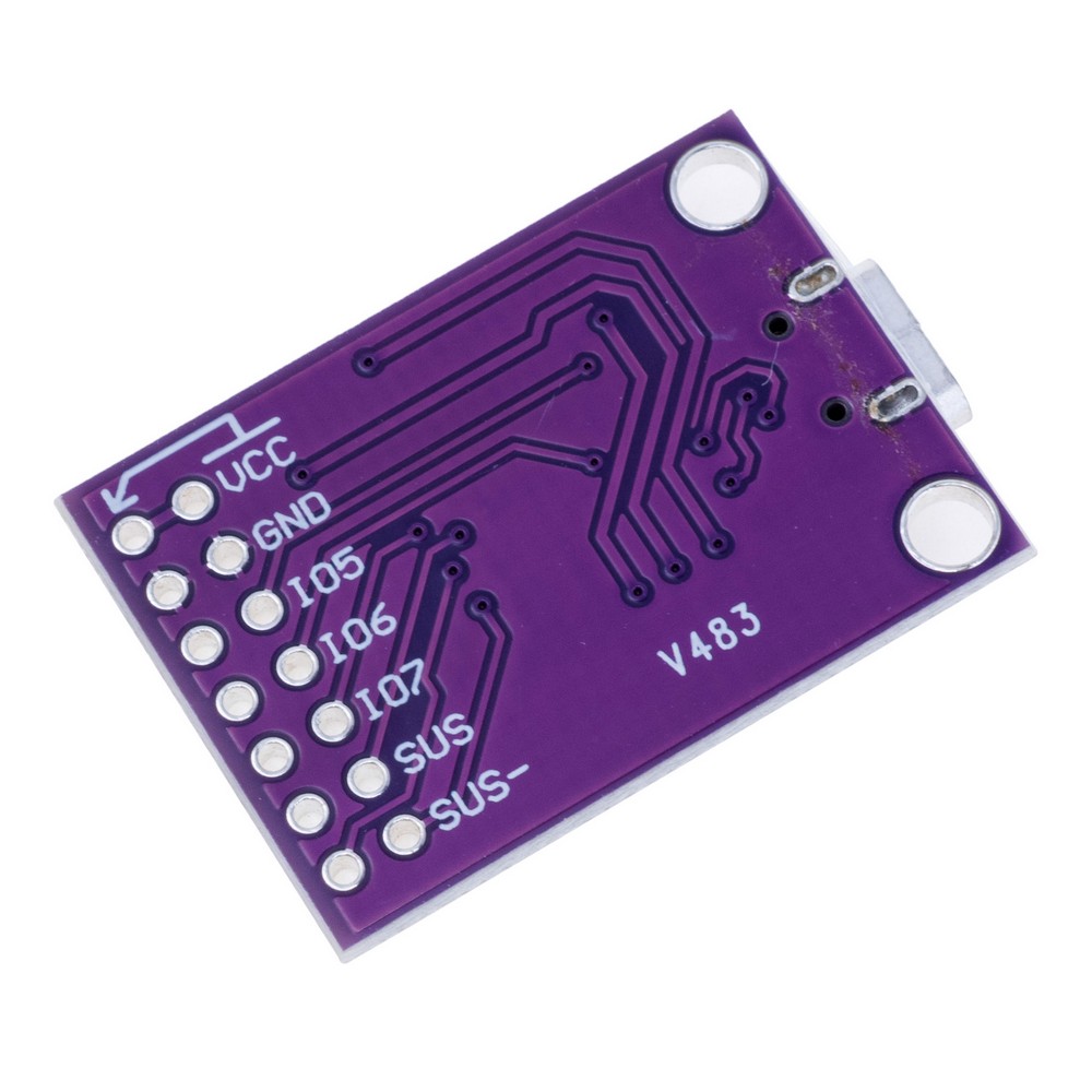 Kommunikations- Modul CP2112 USB–SMBus/I2C, MicroUSB. Kommunikations- Modul CP2112 USB–SMBus/I2C, MicroUSB.