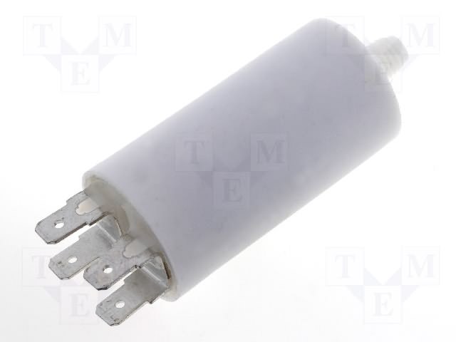 14uF 450VAC ±5% Befestigung Schraube M8 Abmessungen Durchm.36x70mm (CPS-14/450) (Start-Kondensator) 14uF 450VAC ±5% Befestigung Schraube M8 Abmessungen Durchm.36x70mm (CPS-14/450) (Start-Kondensator)