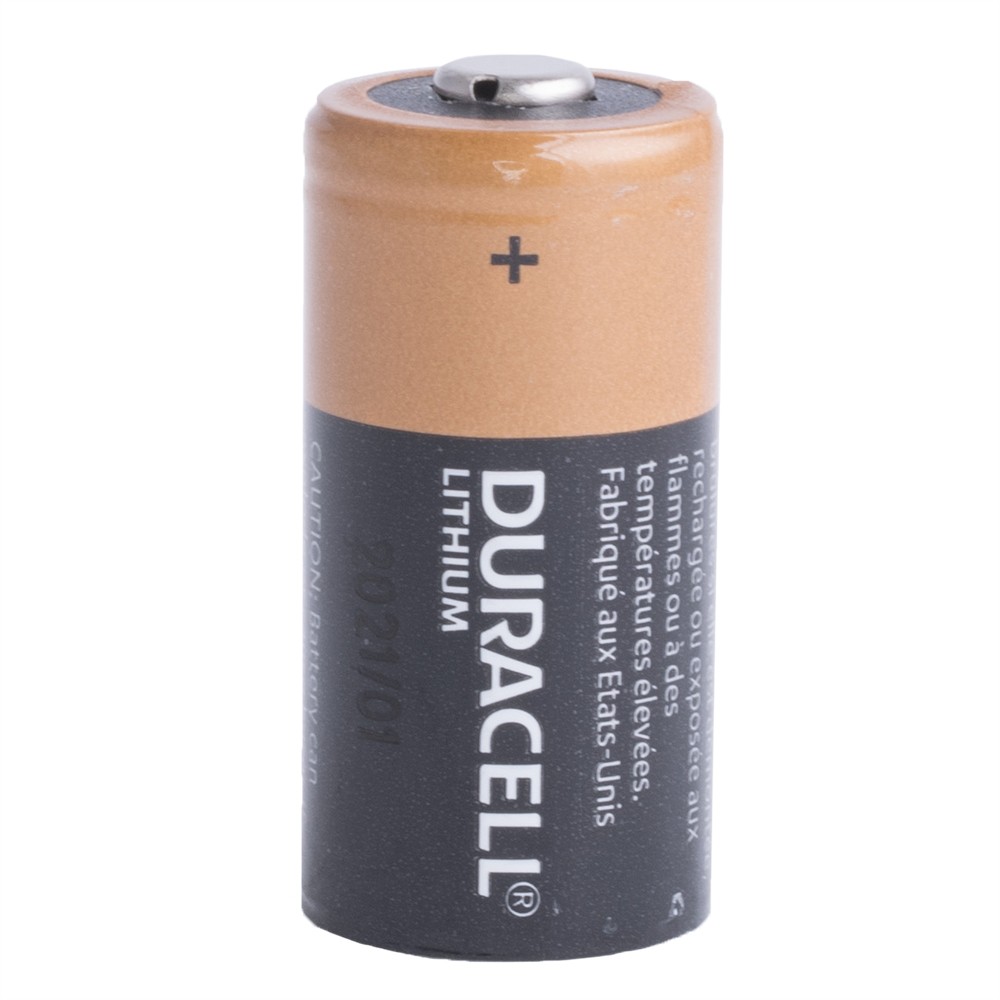Батарейка CR123, DURACELL (BAT-CR123/DR-BULK)