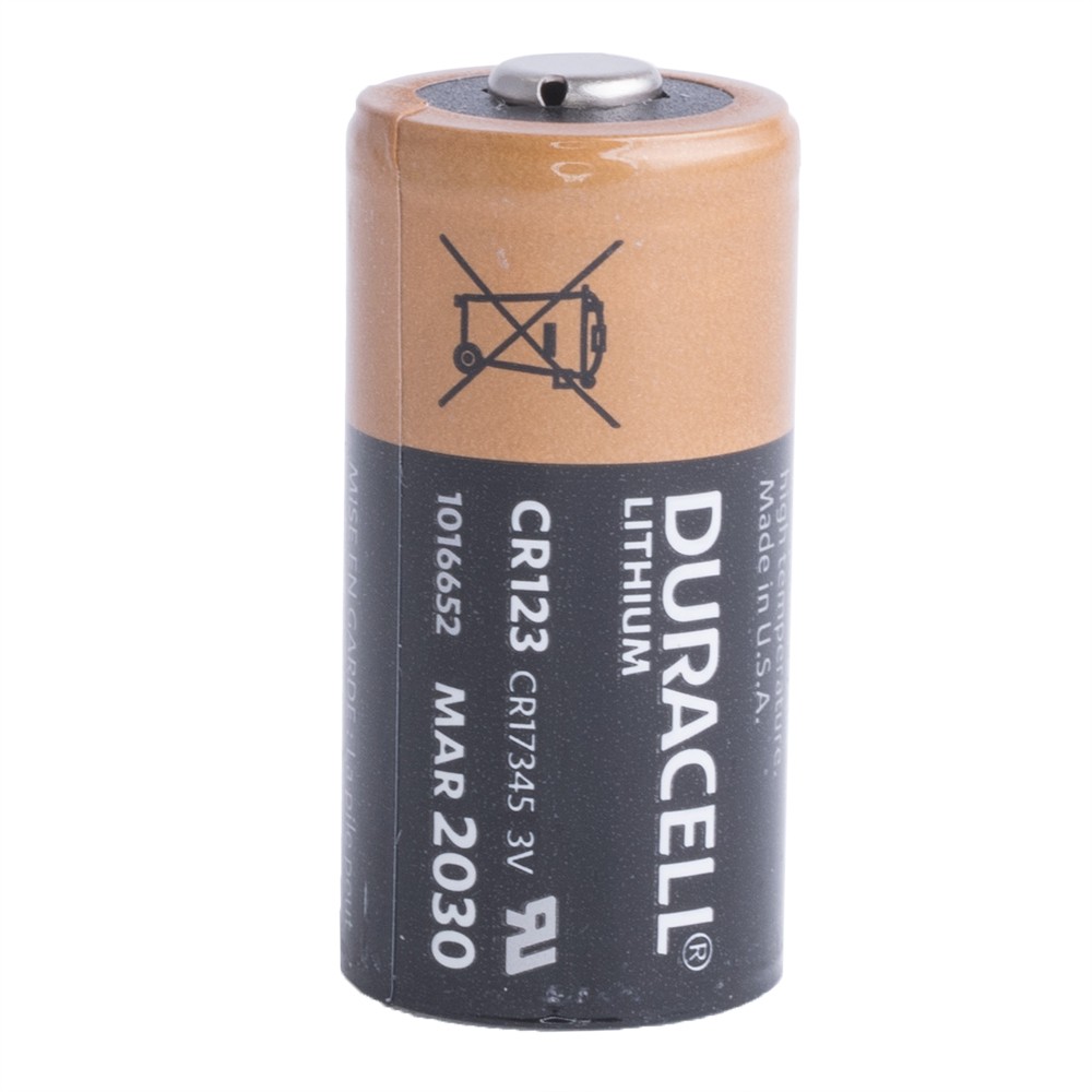 Батарейка CR123, DURACELL (BAT-CR123/DR-BULK)