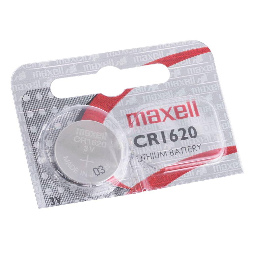 Батарейка литиевая CR1620 3V, Maxell