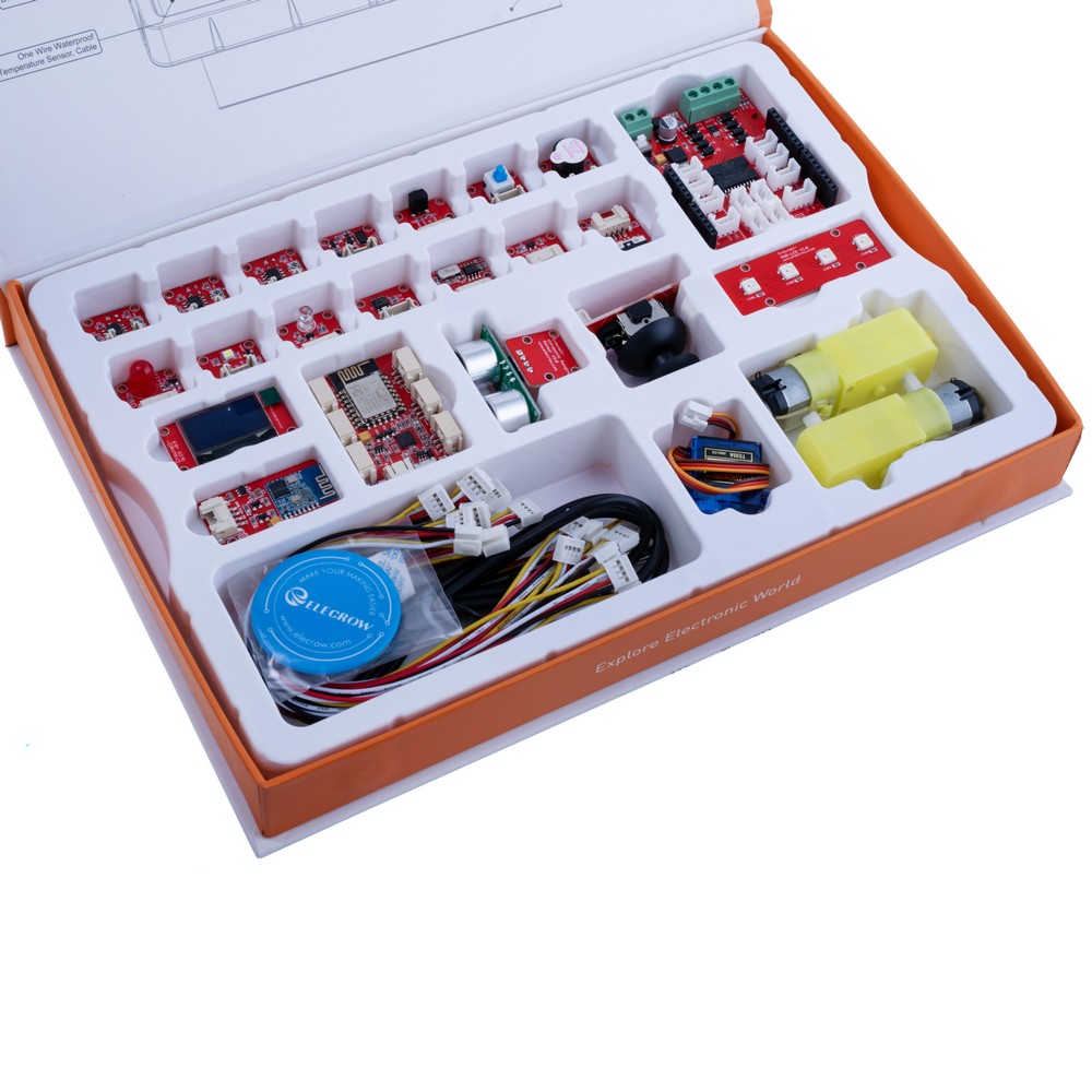 Set Crowtail-Deluxe Kit for Arduino Set Crowtail-Deluxe Kit for Arduino
