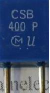 CSB400 Resonator:ceramic; 400kHz; Mounting:THT;  (Keramik Resonator)