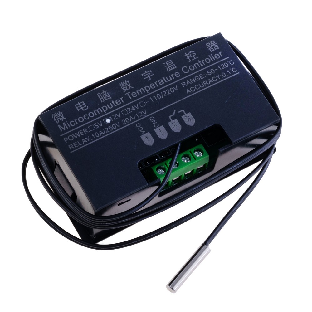 Цифровий терморегулятор W3230 12VDC