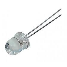 LED 10mm rot 640nm, 100° (L-813SRC-F Kingbright)