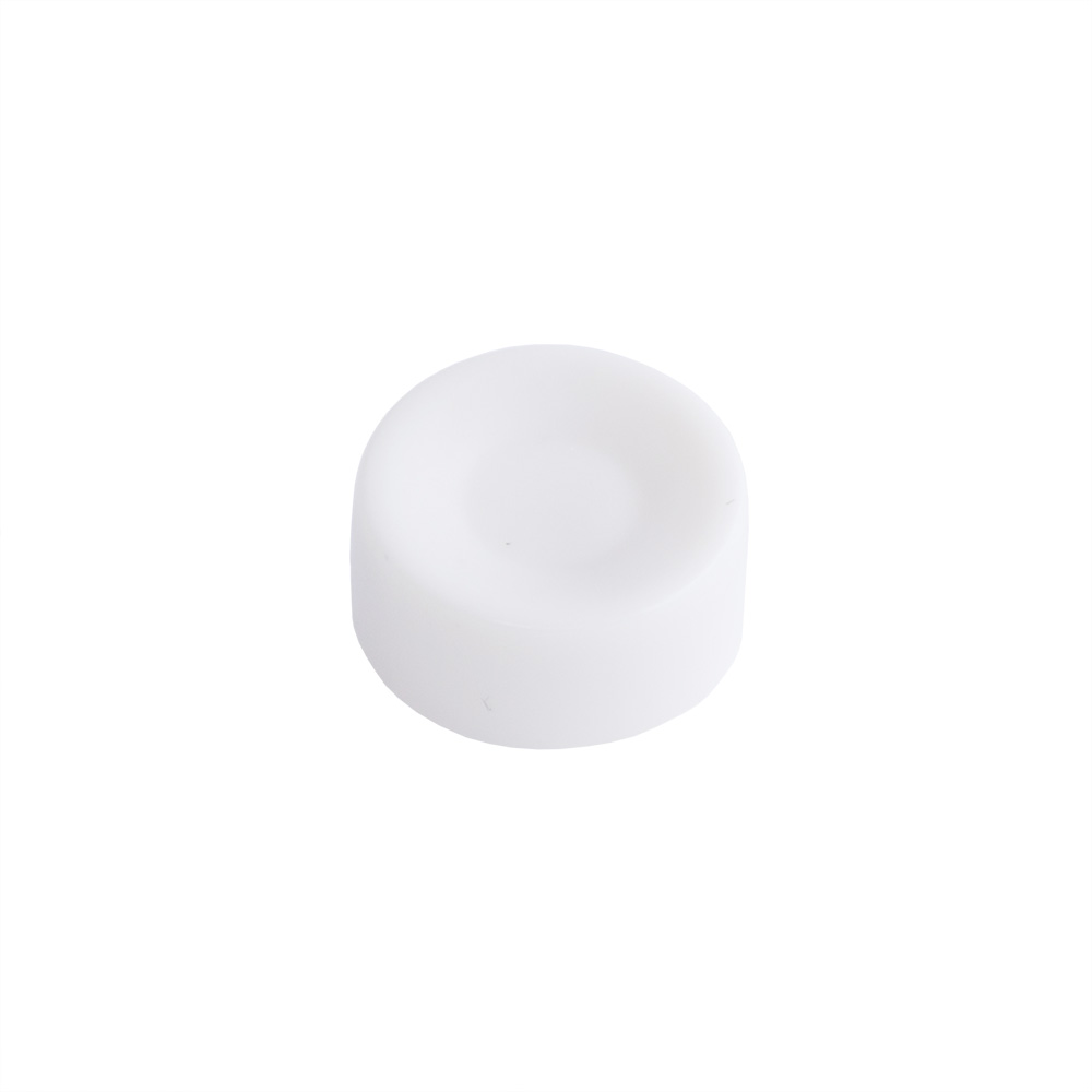 Колпачек на кнопку, D=10 (внутр. d=3,4мм) высота 4мм, белый KLS