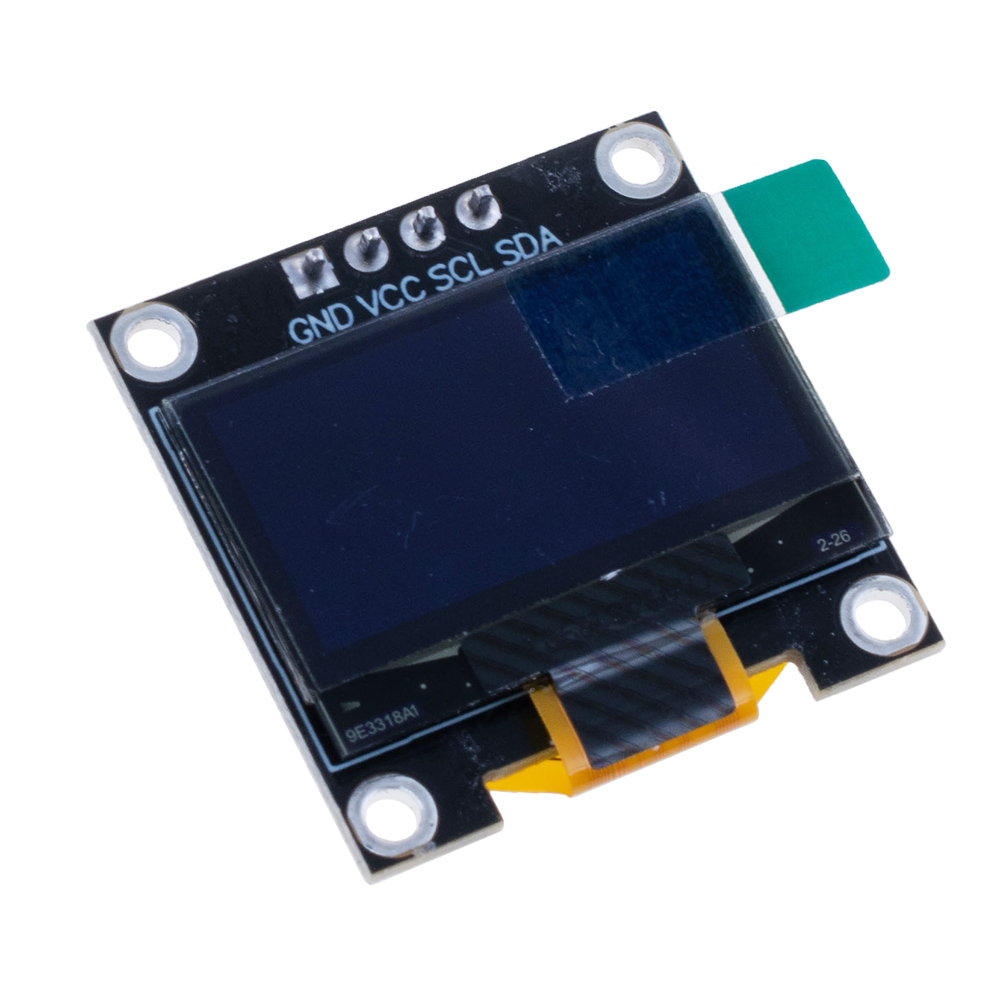 Дисплей OLED 0.96" 128x64 білий текст Дисплей OLED 0.96" 128x64 білий текст