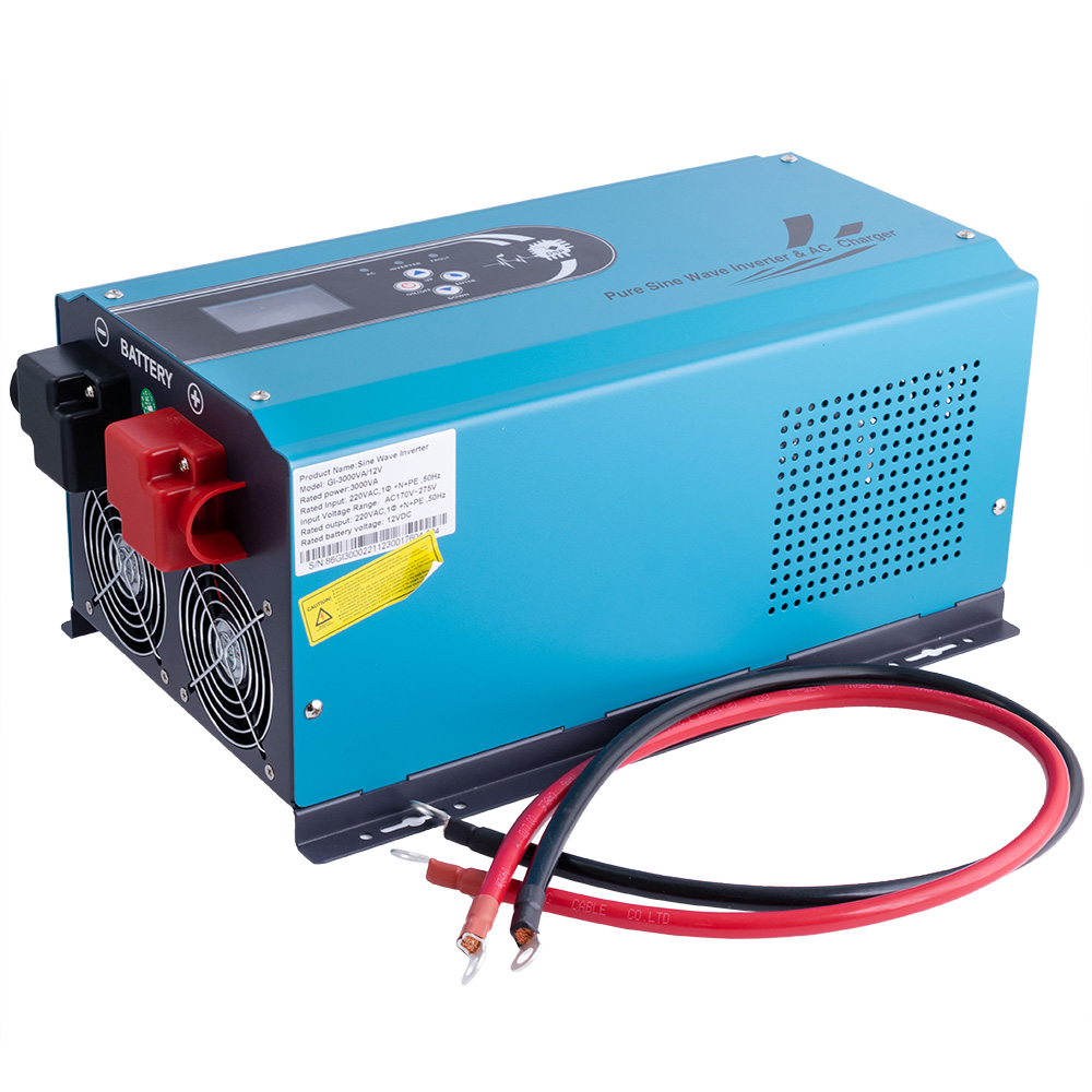 Инвертор напряжения DC/AC GI-3000VA-12V(2200W) -Demuda)