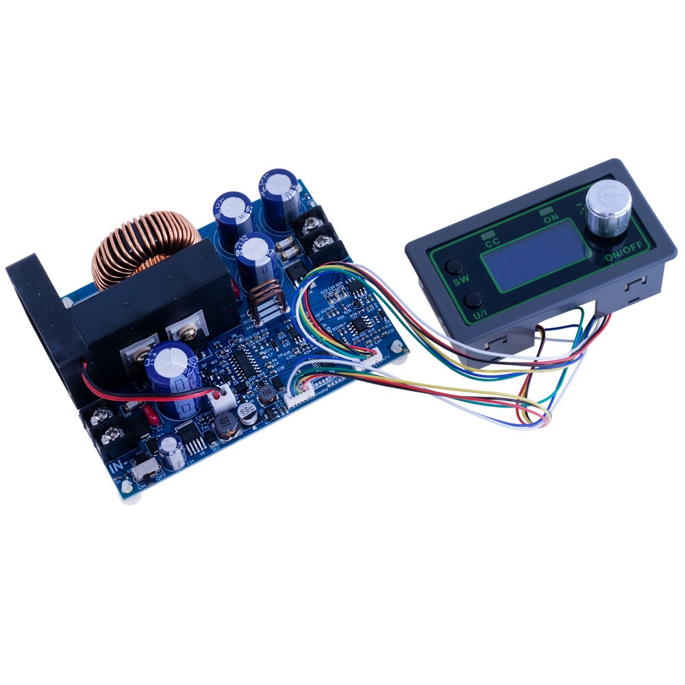 50V20A 1000W 数控降压可调电源模块 电压电流表直流稳压 LCD显示(WZ5020L)