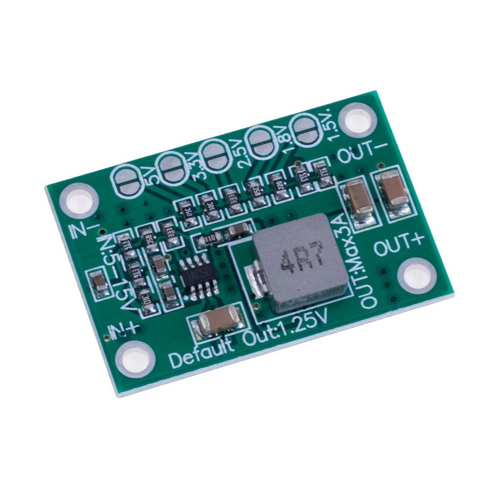 Імпульсний DC-DC модуль 1.25V/1.5V/1.8V/2.5V/3.3V/5V:3A. Імпульсний DC-DC модуль 1.25V/1.5V/1.8V/2.5V/3.3V/5V:3A.