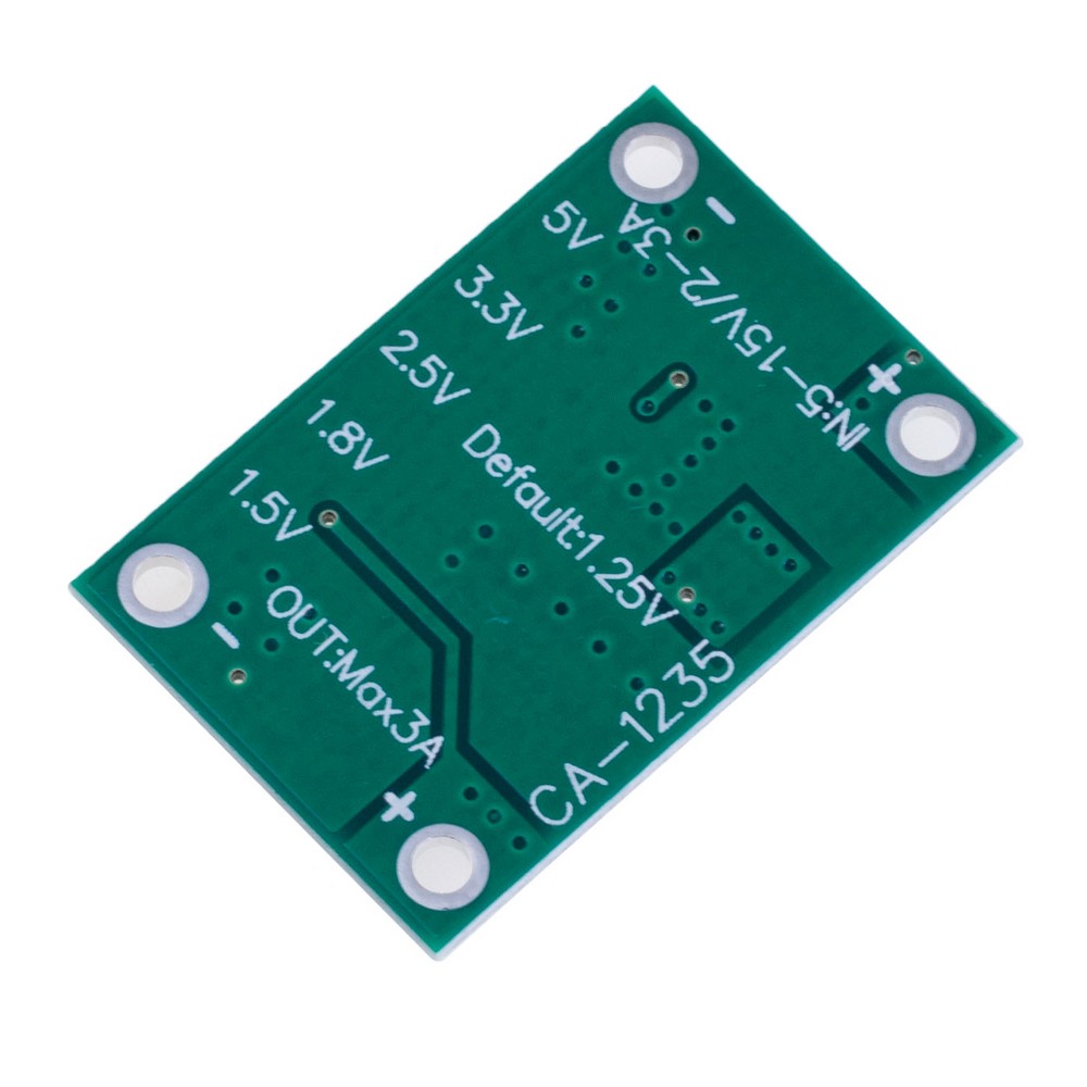 Імпульсний DC-DC модуль 1.25V/1.5V/1.8V/2.5V/3.3V/5V:3A.