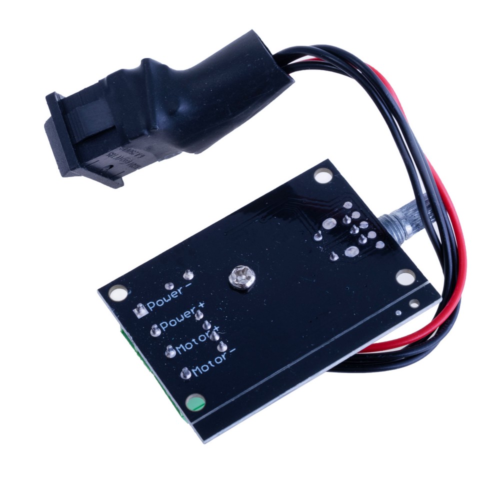 新品PWM直流电机调速器6V12V24V 3A调速开关 正反转 带开关功能