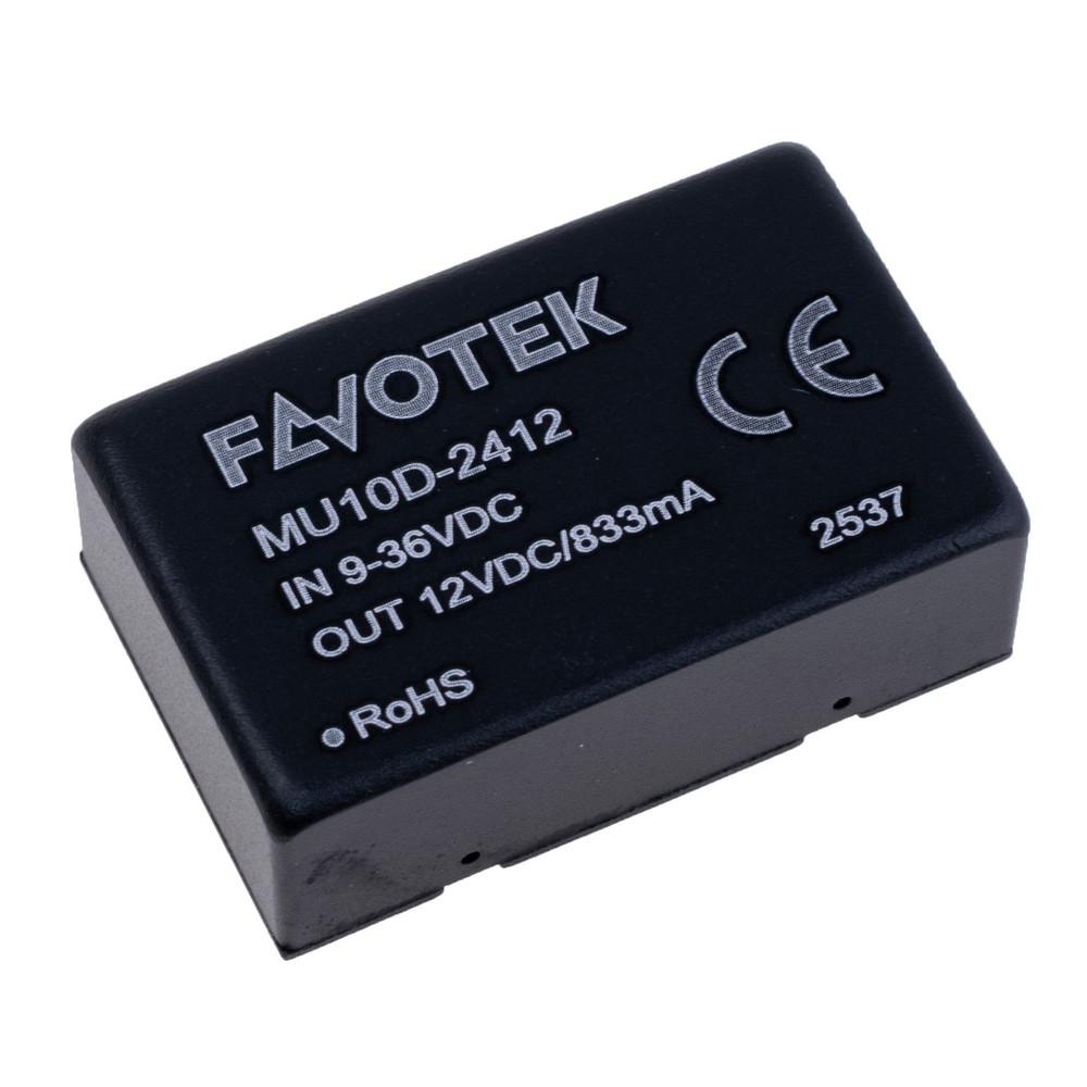 DC/DC перетворювач 10W, Favotek MU10D-2412