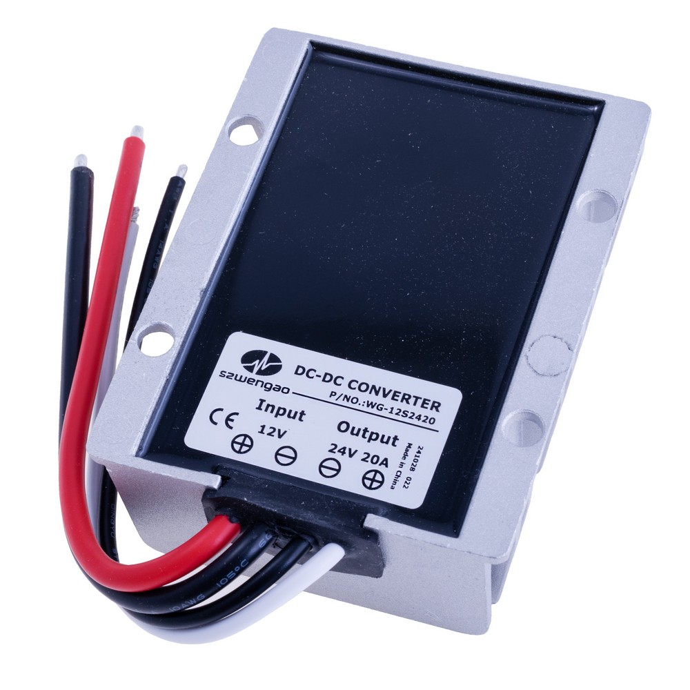 DC/DC перетворювач 12V в 24V/20A (WG-12S2420 – szwengao)