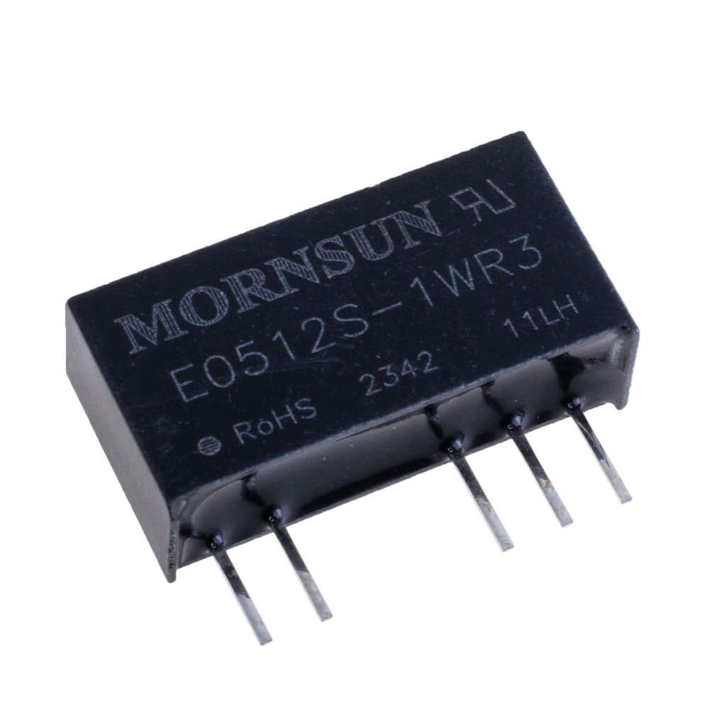 DC/DC перетворювач 1W, Mornsun E0512S-1WR3