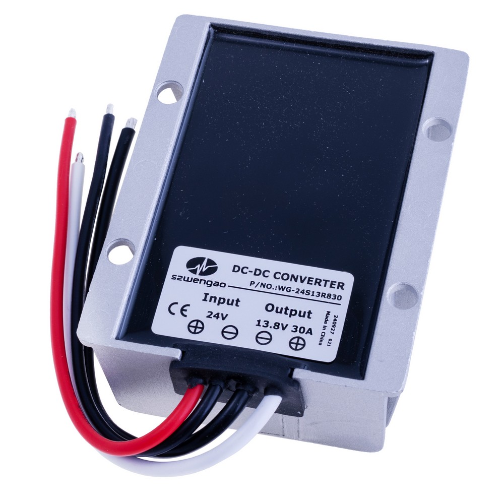 DC/DC перетворювач 24V (18-36V) в 13.8V/30A