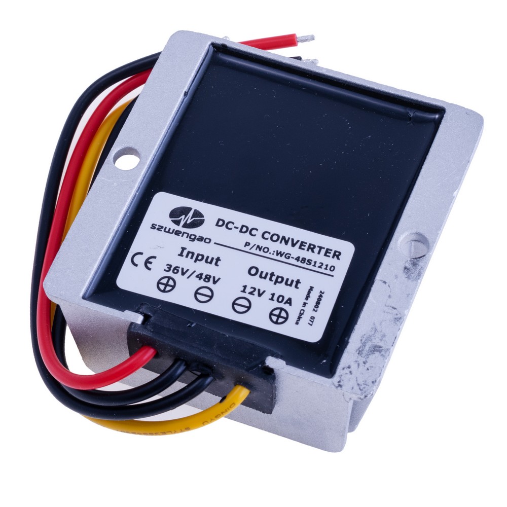 DC/DC перетворювач 48V (30-60V) в 12V/10A