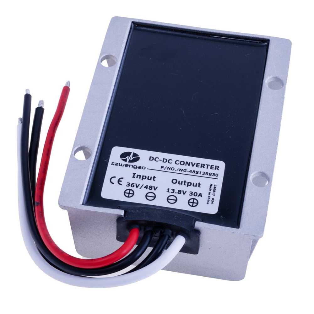 DC/DC перетворювач 48V (30-60V) в 13.8V/30A