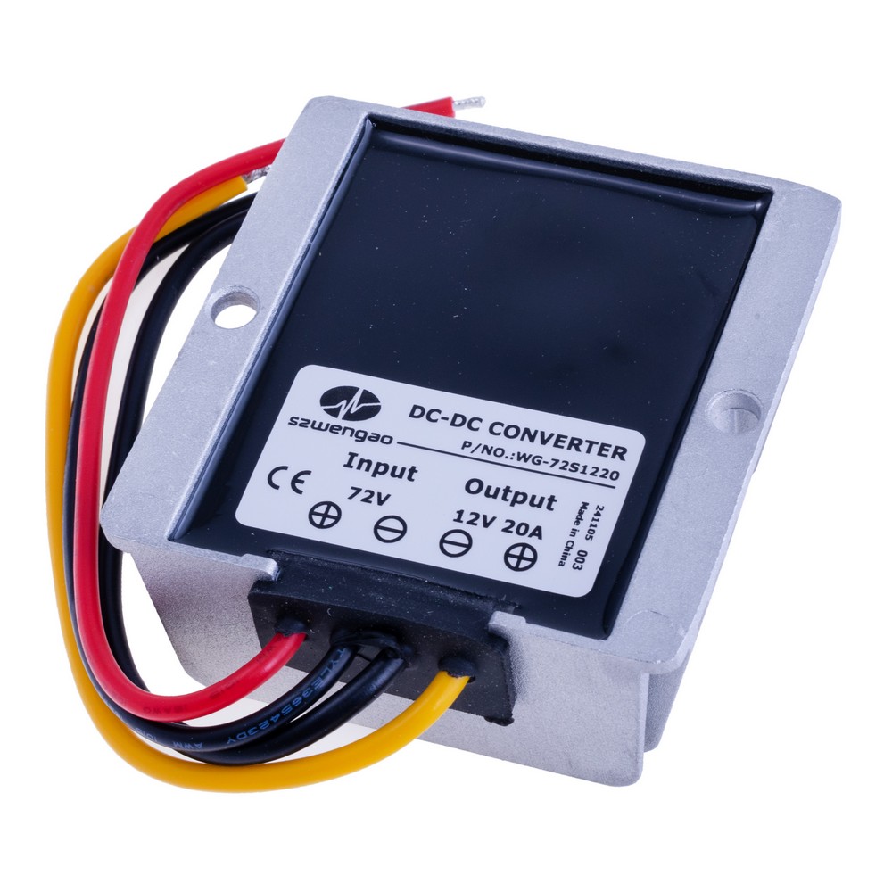 DC/DC перетворювач 72V (18-90V) в 12V/20A