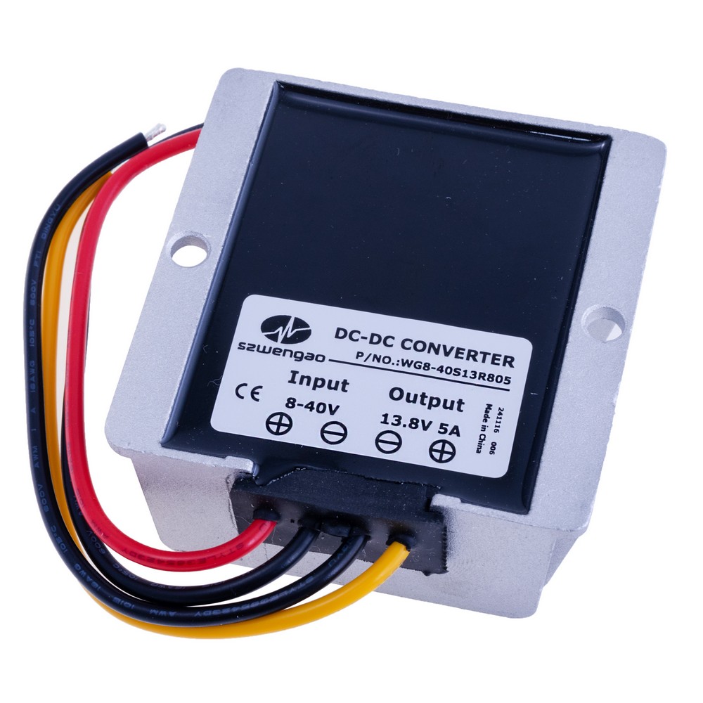 DC/DC перетворювач 8-40V в 13.8V/5A