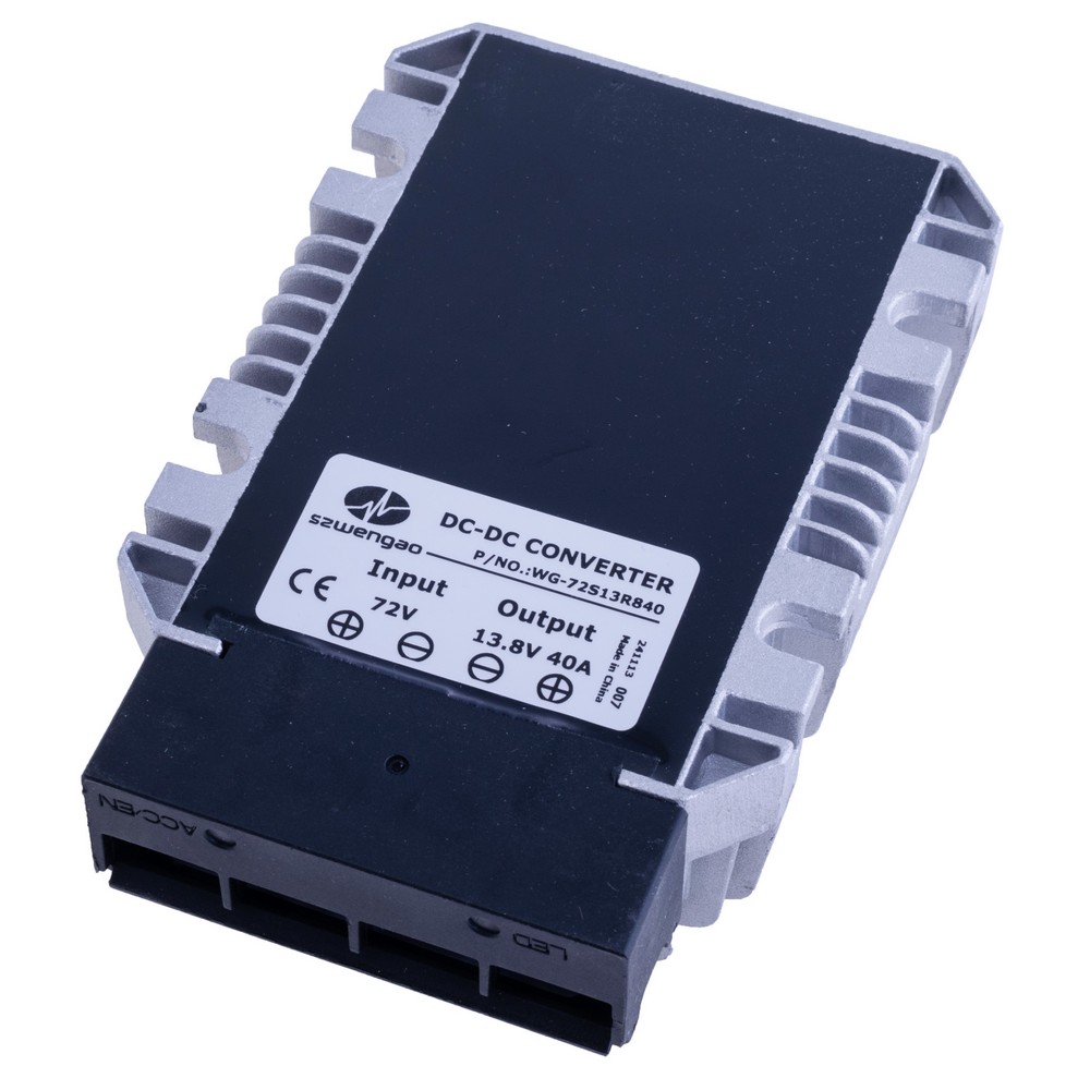 DC/DC перетворювач 72V (18-90V) в 13.8V/40A