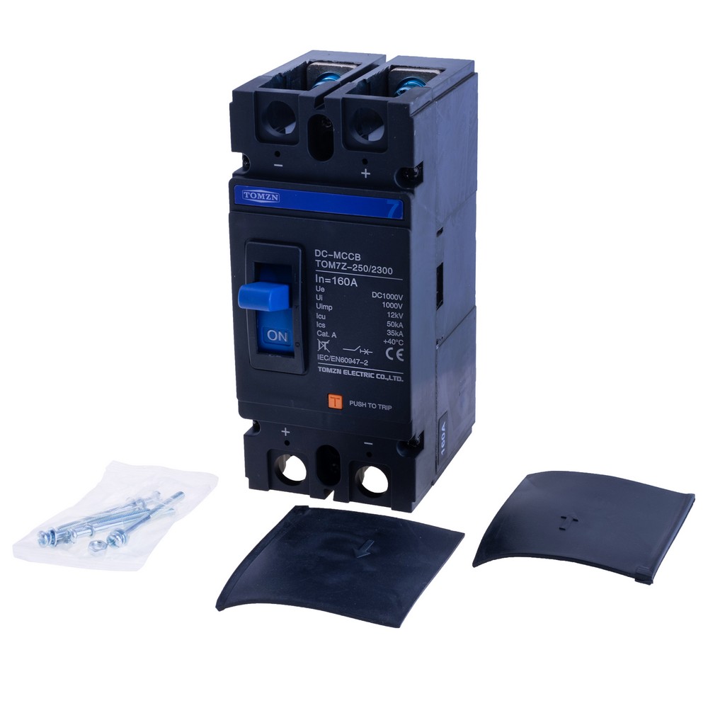 2P DC MCCB 1000V TOM7Z-250/2300 160A(TOMZN)