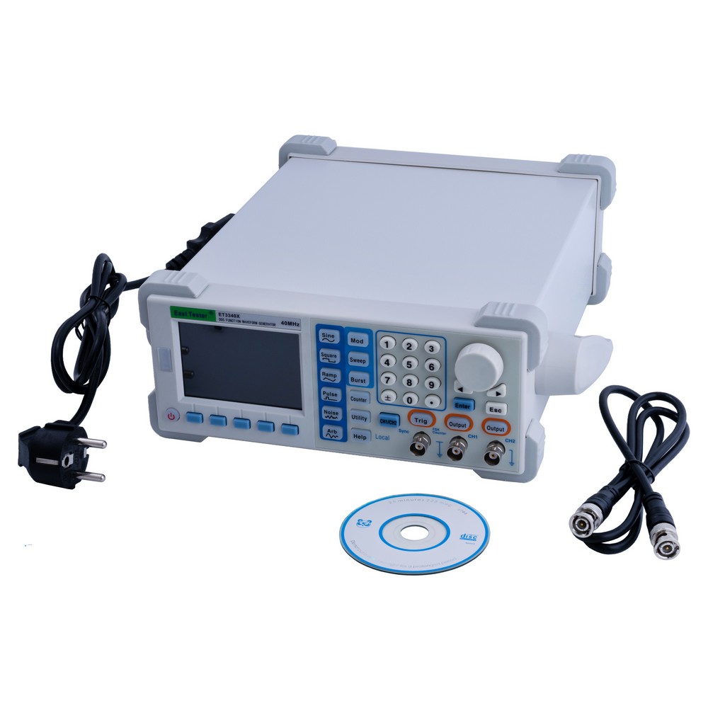 DDS генератор сигналів двоканальний ET3340X