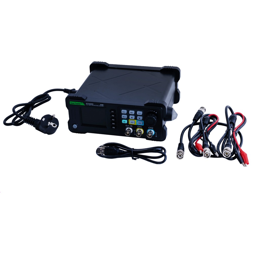 DDS генератор сигналів двоканальний ET3320C