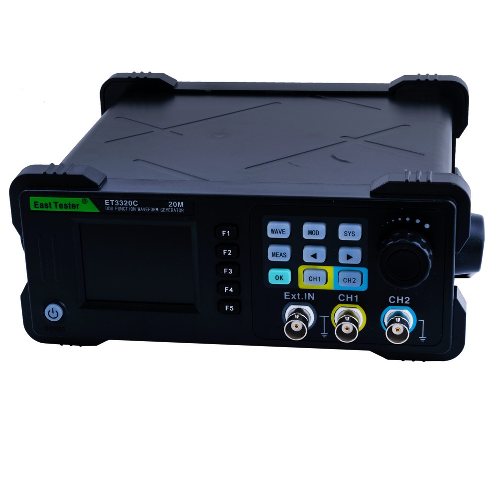 DDS генератор сигналів двоканальний ET3320C