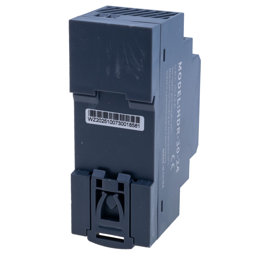 HDR-30-24V (30W @ 24V, CHUX) блок живлення на DIN рейку HDR-30-24V (30W @ 24V, CHUX) блок живлення на DIN рейку