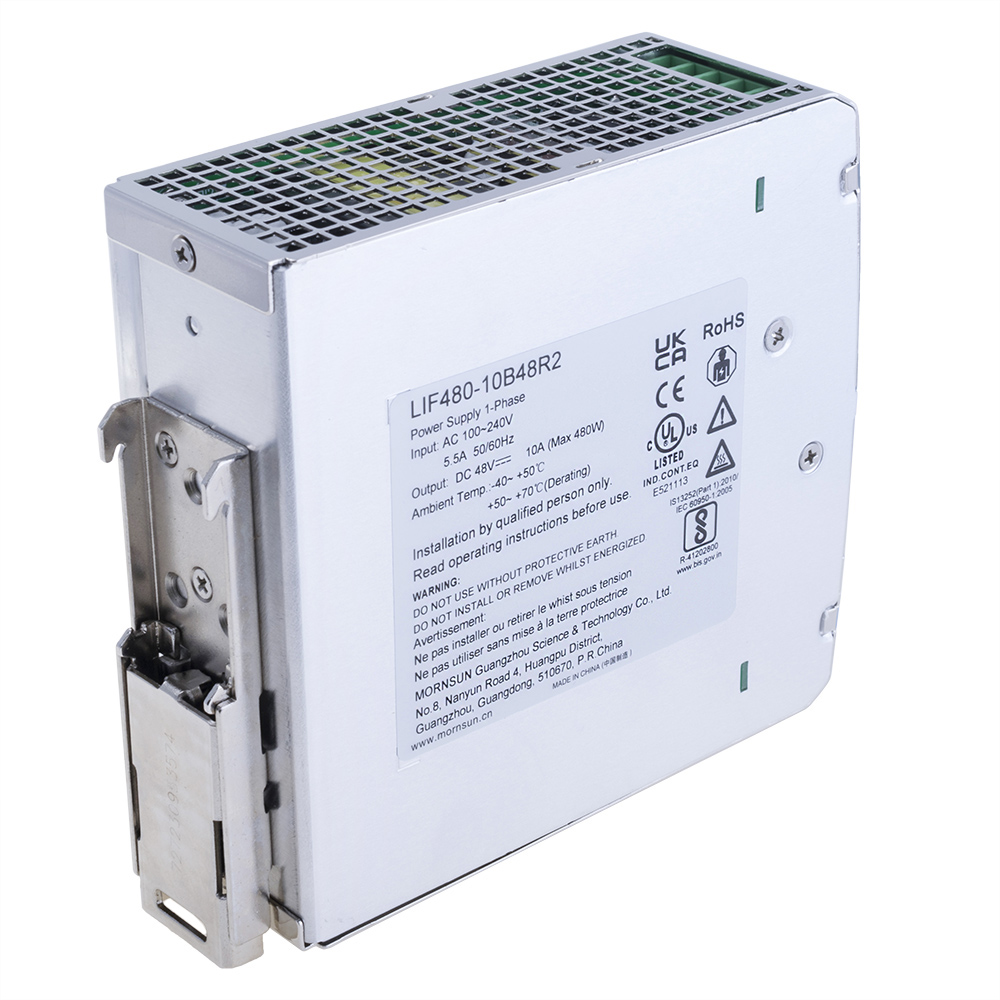 Блок живлення на DIN-рейку 480W 48V LIF480-10B48R2