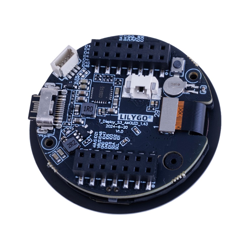 LILYGO® T-Display-S3 ESP32-S3 1.43-inch AMOLED