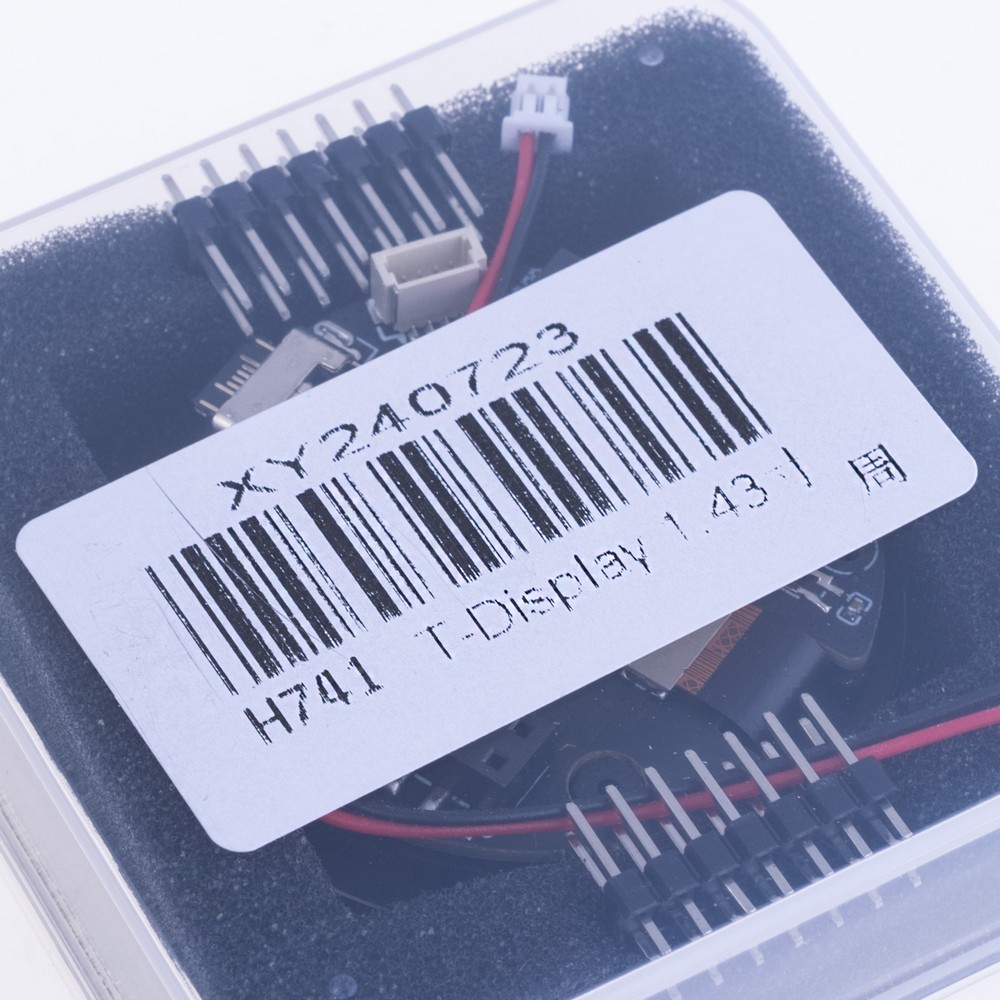 LILYGO® T-Display-S3 ESP32-S3 1.43-inch AMOLED