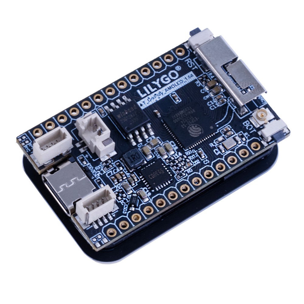 LILYGO® T-Display-S3 ESP32-S3 AMOLED 1.64-inch ICNA3311 Touch Display