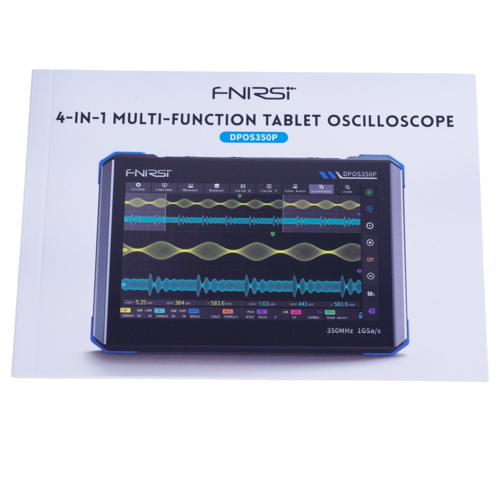 DPOS350P 4-in-1 Multi-Function Tablet Oscilloscope
