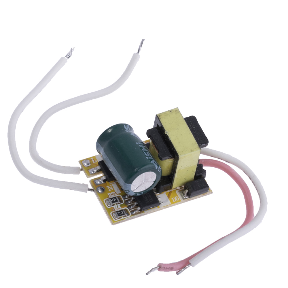 Драйвер для светодиодов 1-3W, 90-265V, DC3-12V 280-300mA Драйвер для светодиодов 1-3W, 90-265V, DC3-12V 280-300mA