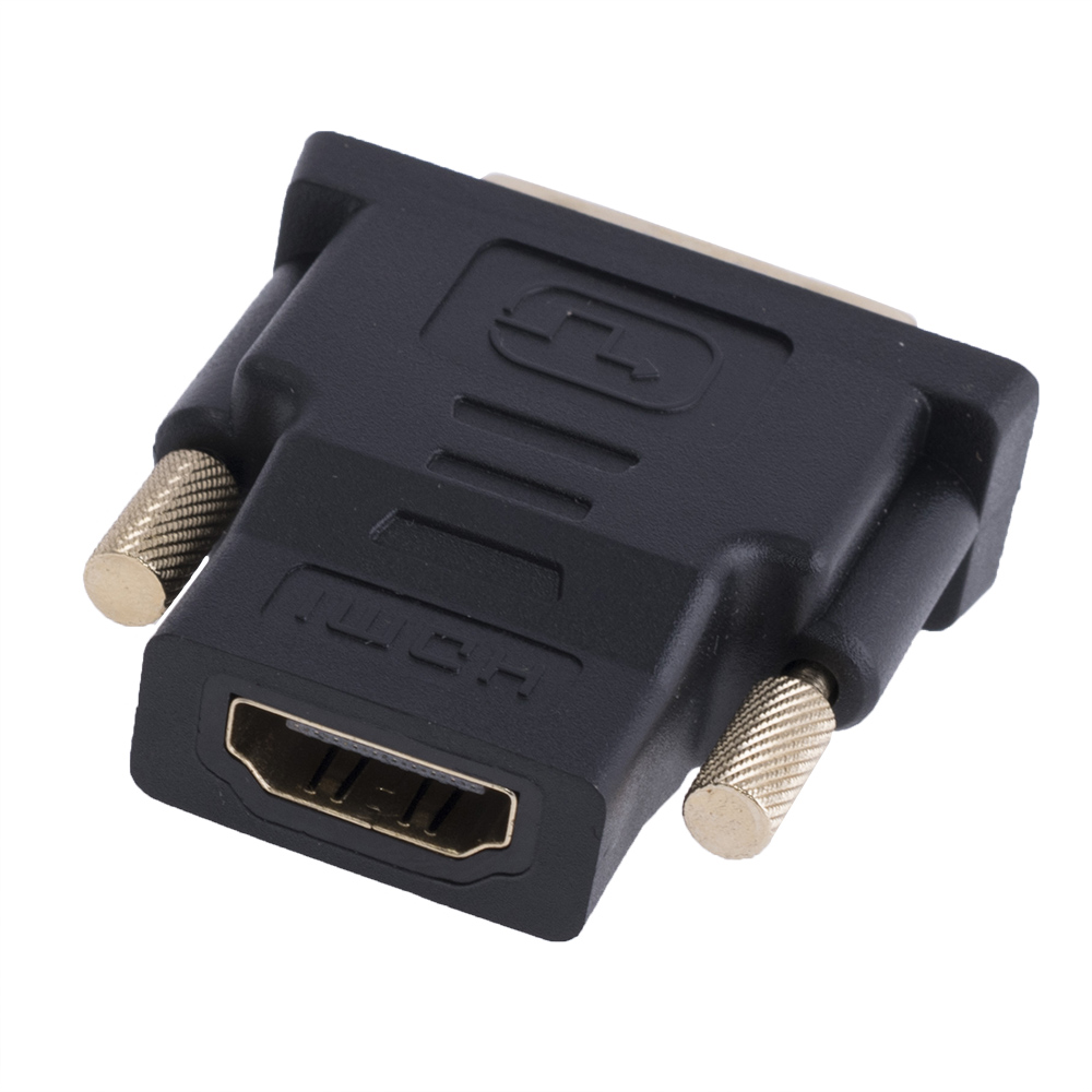 Adapter DVI-D (18+1) Single Link Stecker auf HDMI A Buchse (GT3-1024) vergoldet