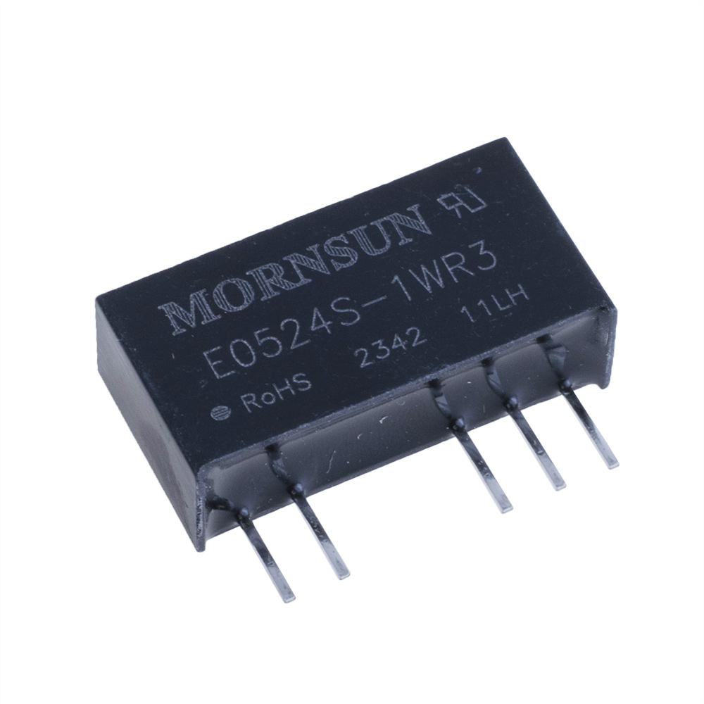 DC/DC перетворювач 1W, Mornsun E0524S-1WR3