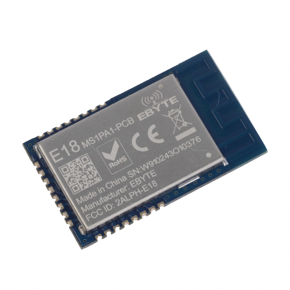 E18-MS1PA1-PCB (Ebyte) Zigbee module on chip CC2530 2,4GHz SMD E18-MS1PA1-PCB (Ebyte) Zigbee module on chip CC2530 2,4GHz SMD