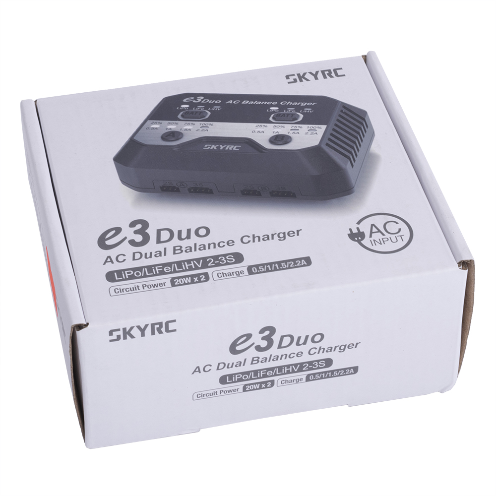 Цифровое зарядное устройство e3 Duo (SkyRC)