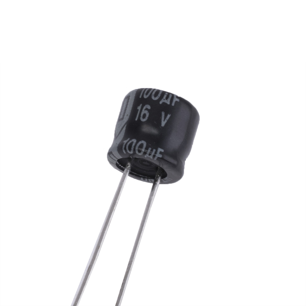 100uF 16V E5R 6,3x5mm (E5R101M16B-Hitano)