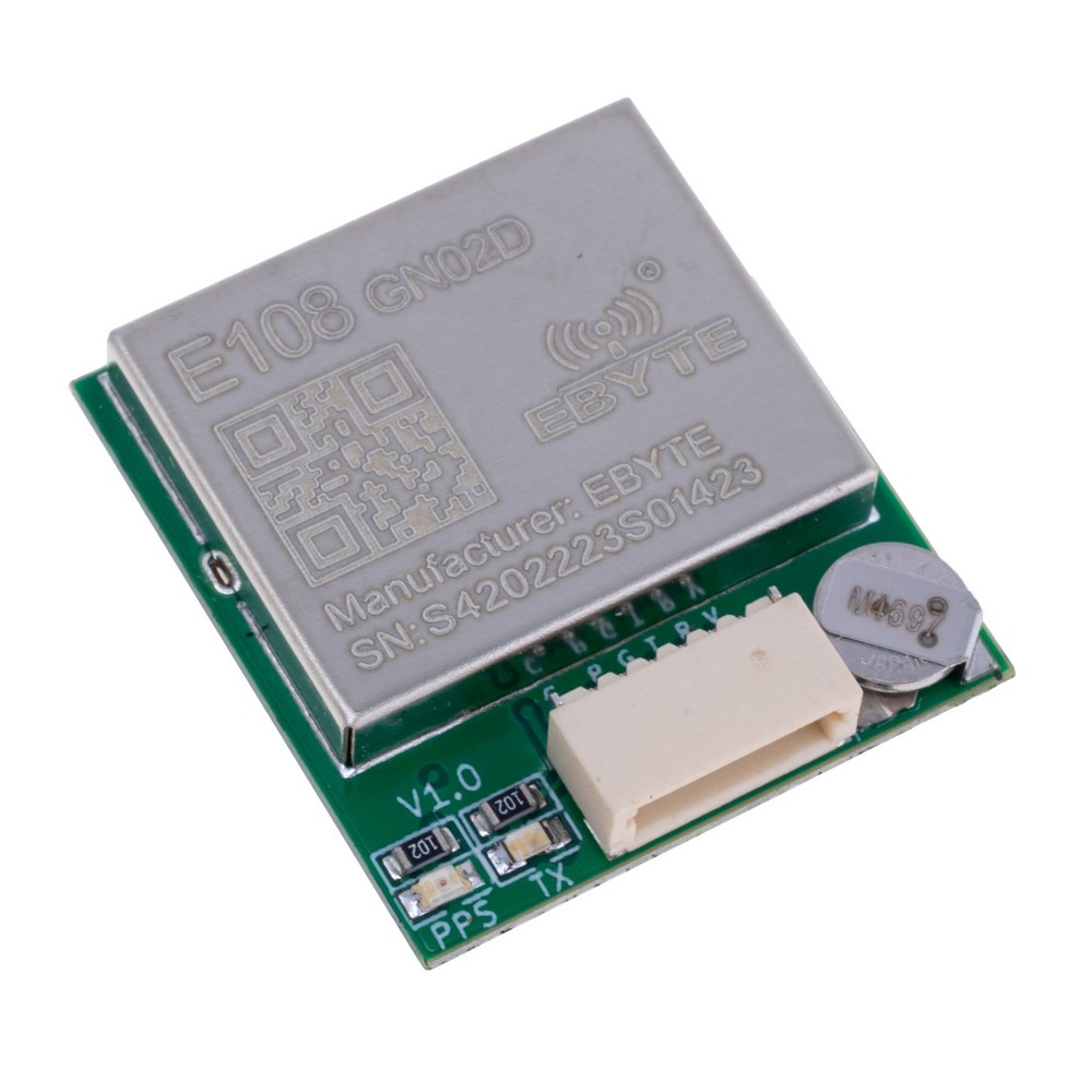 EBYTE E108-GN02D UART (BDS GPS GLONASS GALILEO QZSS SBAS 10Hz) GNSS-Modul EBYTE E108-GN02D UART (BDS GPS GLONASS GALILEO QZSS SBAS 10Hz) GNSS-Modul