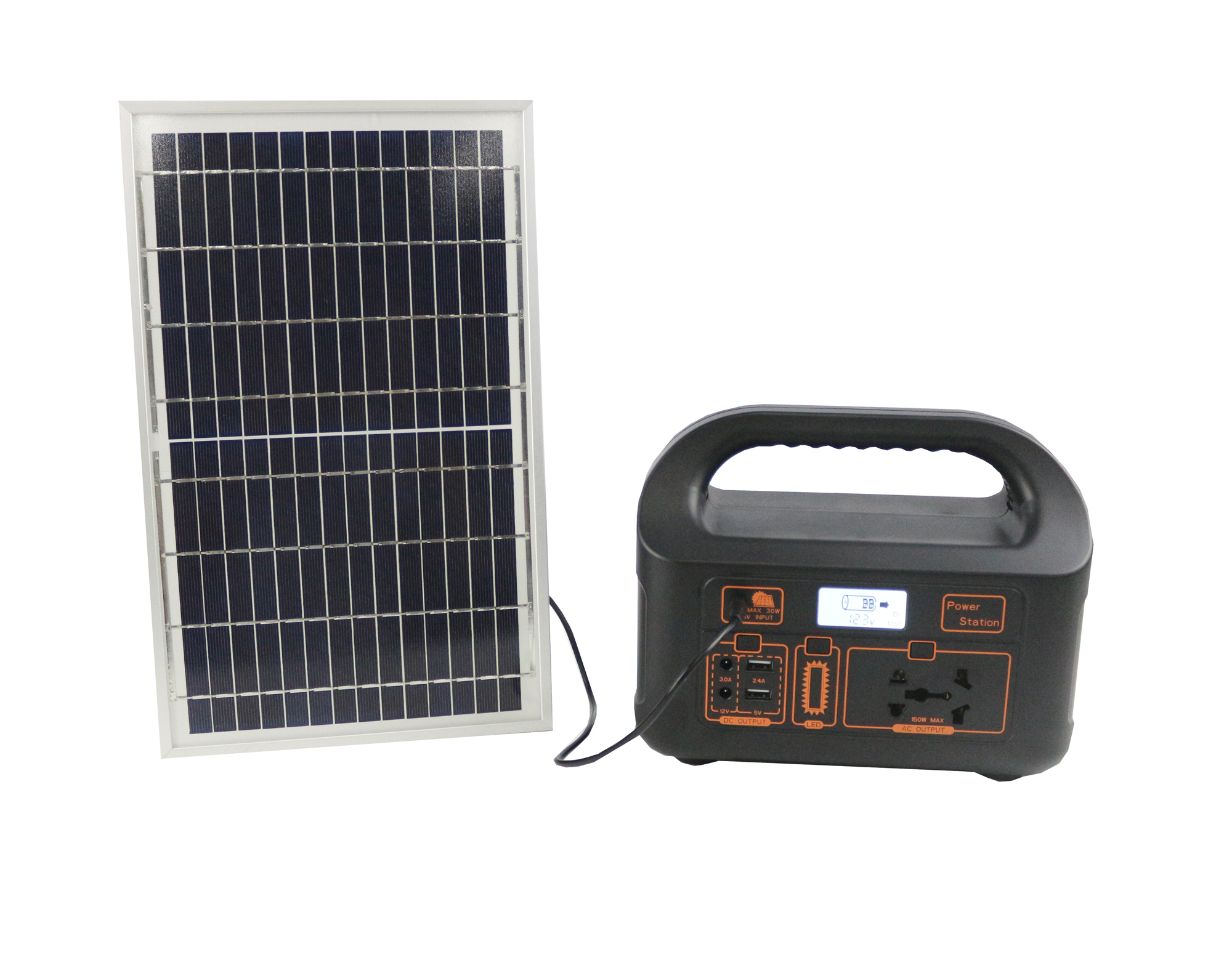 Eg008pb 150W with solar panel