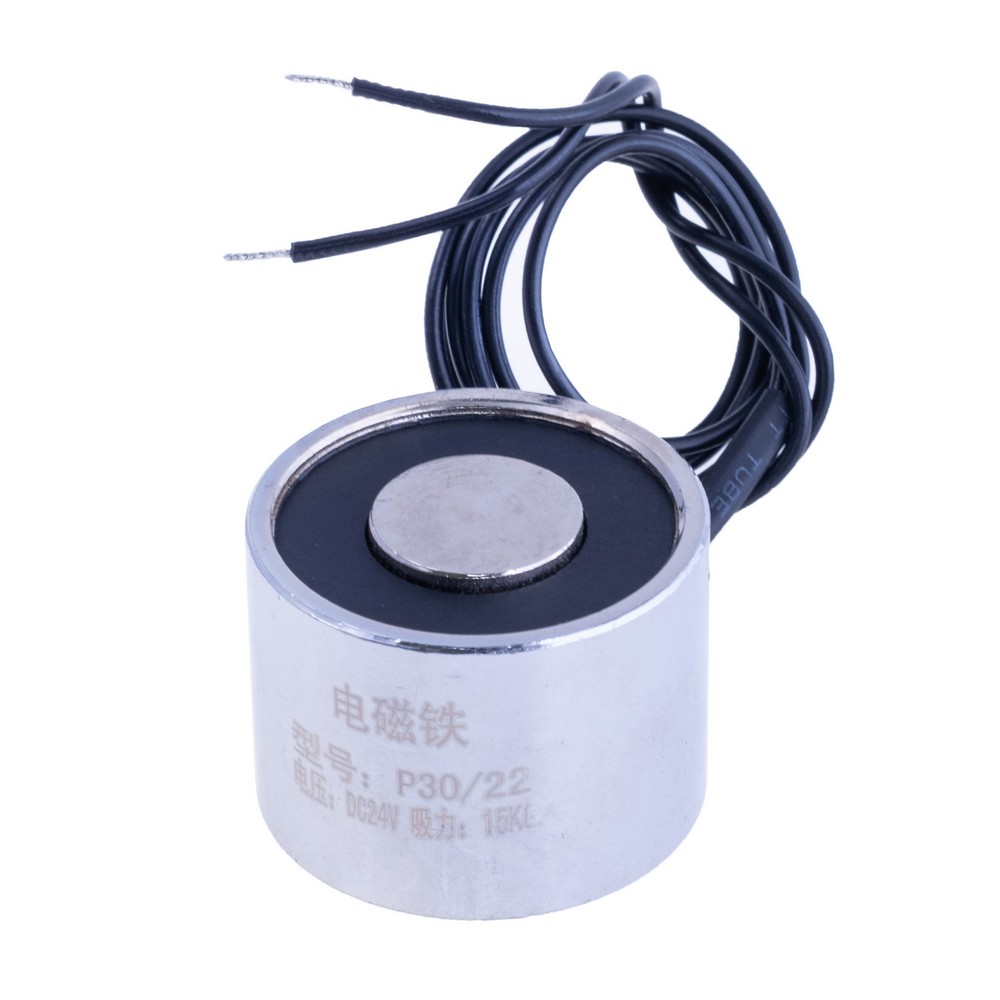 Електромагніт P30/22 -24VDC 3W 15Kg