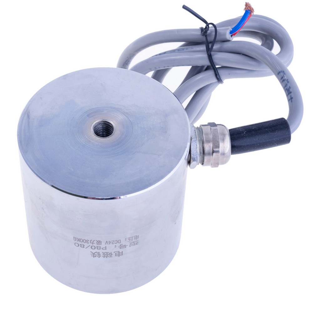 Електромагніт P80/80-24VDC 48W 200Kg