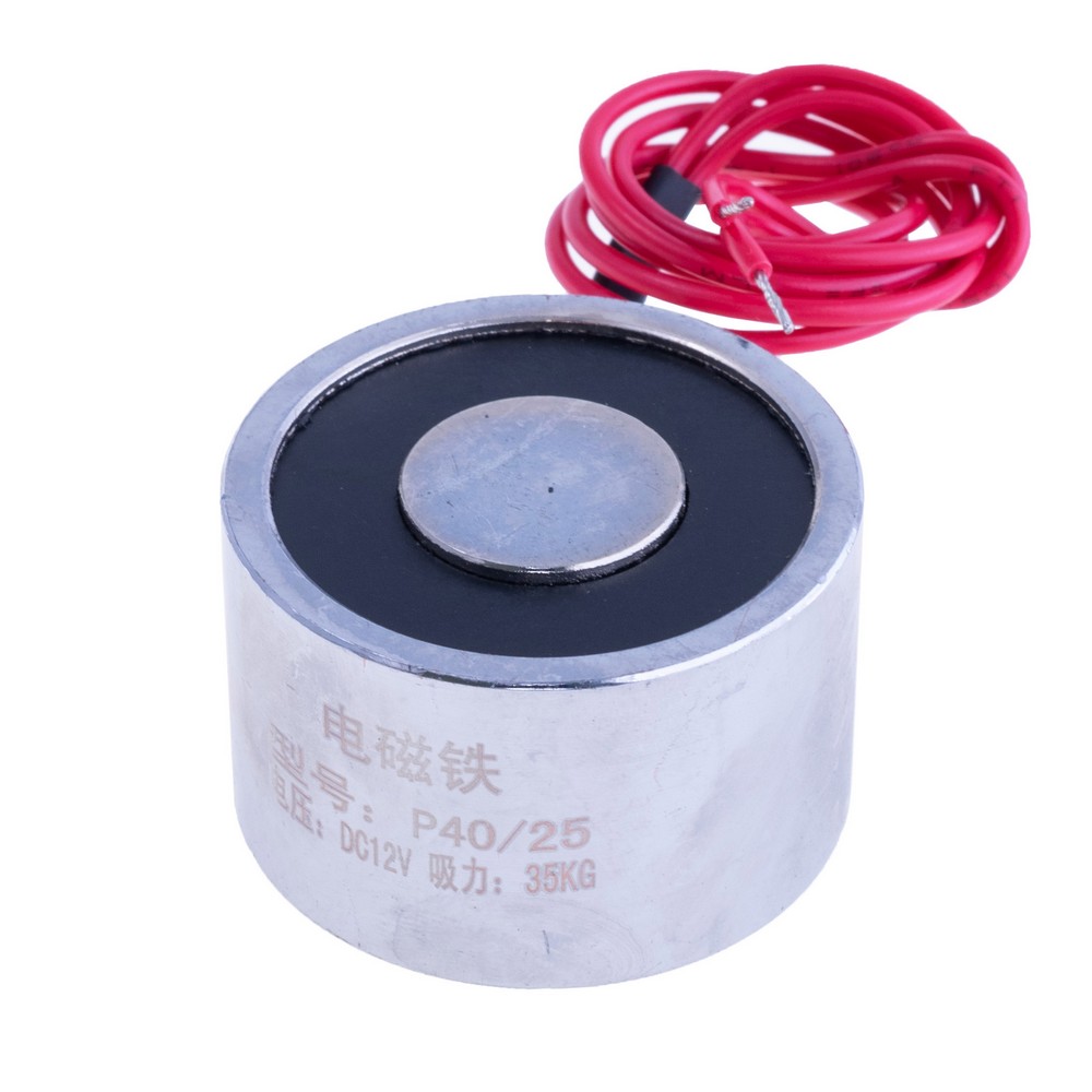 Електромагніт P40/25-12VDC 3,5W 35Kg