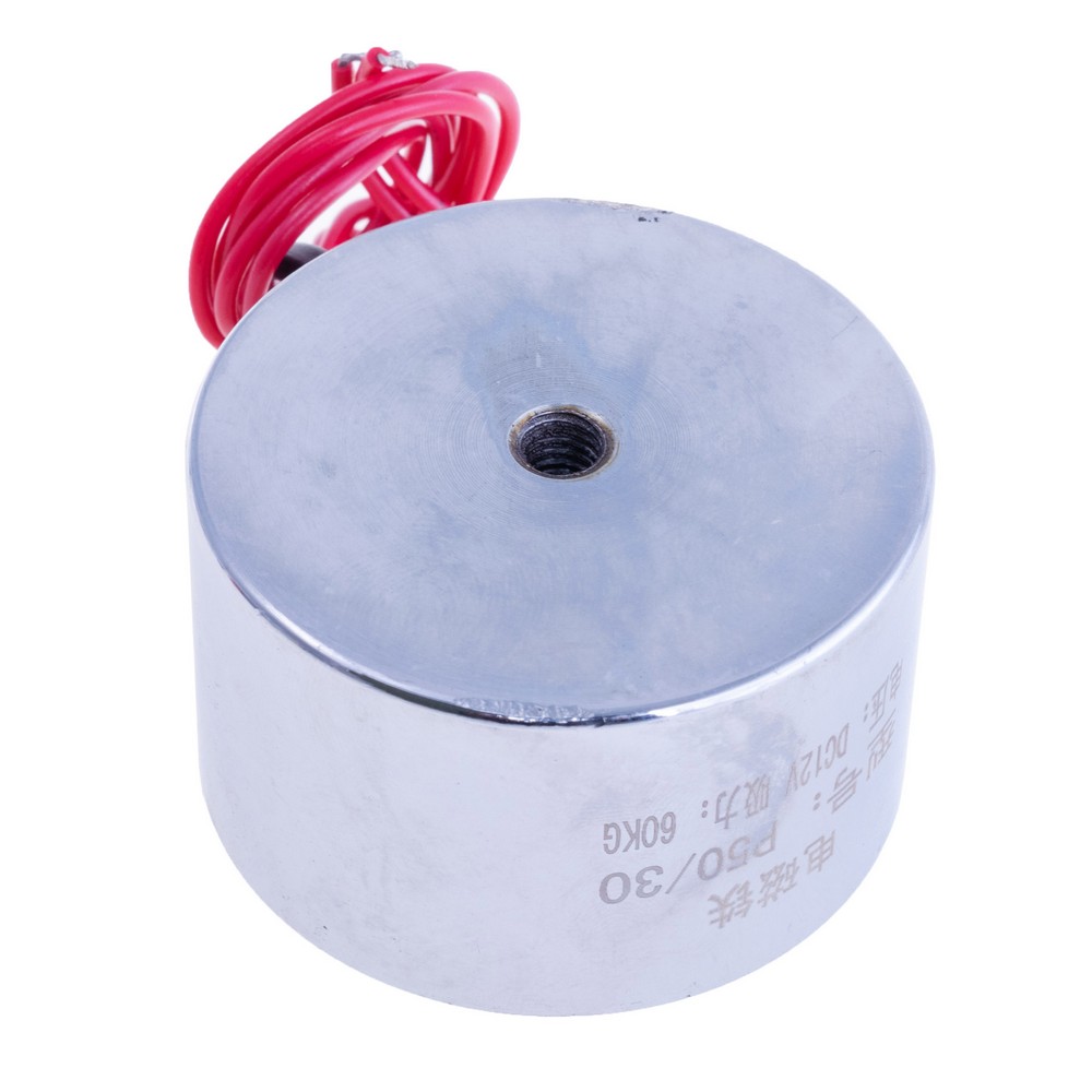 Електромагніт P50/30-12VDC 6W 60Kg