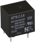 Relais NT78-C-S-10-DC24V-0.6 Ningbo Forward Relay