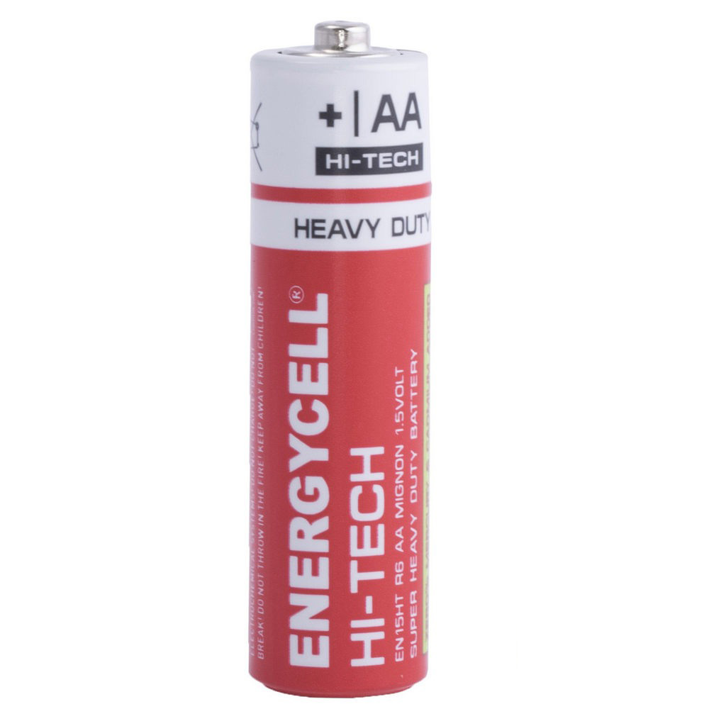 Батарейка Energycell HI-TECH  солевая, AA