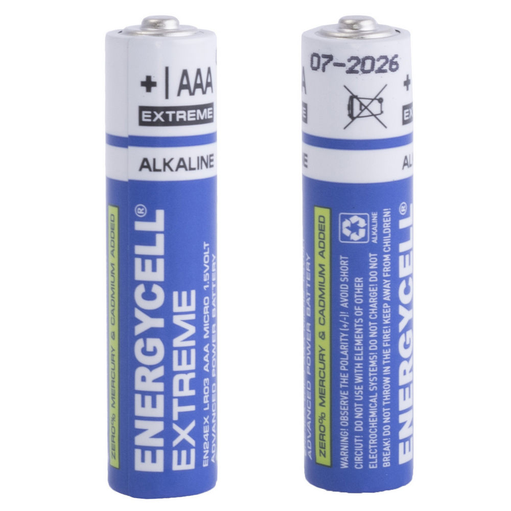 Batterie Energycell R03 alkalisch, AAA